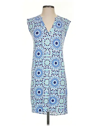 Pre-owned Tori Richard Casual Dress In Blue