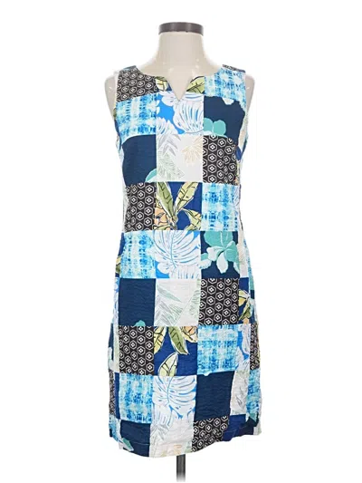 Pre-owned Tori Richard Casual Dress In Blue
