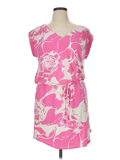 Pre-owned Tori Richard Casual Dress In Pink