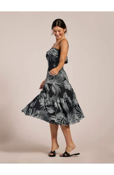 Tori Richard Chalk A Lot Lila Dress In Black