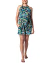 Tori Richard Chriselle Romper In Multi