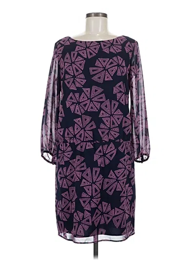 Tori Richard Cocktail Dress In Purple