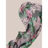 Tori Richard Fleur De Lei Scarf In Gray