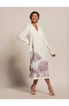 Tori Richard For The Trees Embroidery Winona Caftan In Neutral