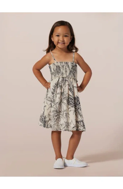 Tori Richard Kids'  Gingerly Adalei Dress In Gray