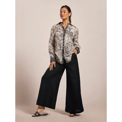 Tori Richard Gingerly Laila Top In White