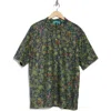 Tori Richard It's A Jungle Short Sleeve Cotton Button-up Shirt In Black