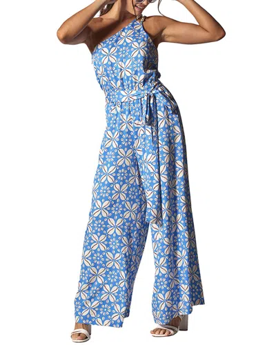 Tori Richard Libby Jumpsuit In Blue