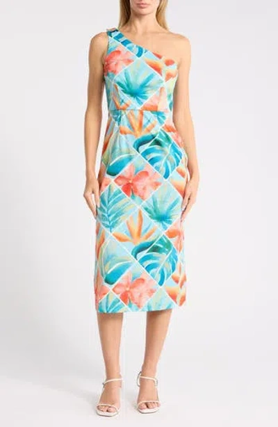 Tori Richard Picturesque Misa Dress In Multi
