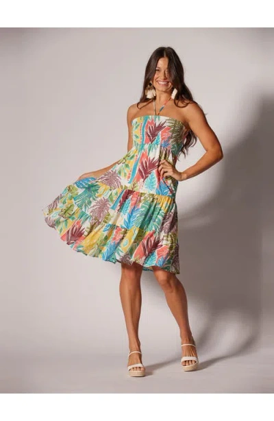Tori Richard Pieces Of Paradise Joycie Convertible In Multi