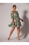 Tori Richard Point Of View Scarlett Dress In Multi