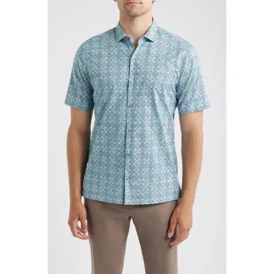 Tori Richard Sanganeri Cotton Shirt In Blue