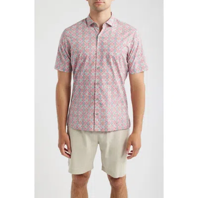 Tori Richard Sanganeri Cotton Shirt In Purple