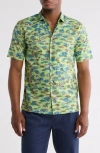 Tori Richard Schools Out Short Sleeve Cotton Button-up Shirt