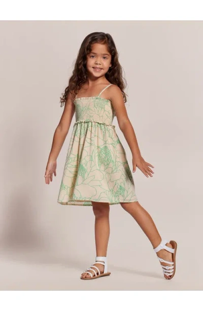 Tori Richard Kids'  Torch Song Adalei Dress In Nude