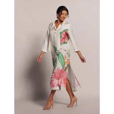 Tori Richard Tori's Garden Nicolette Caft In White