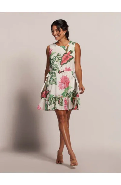 Tori Richard Tori's Garden Rowen Dress In White