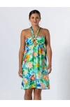 Tori Richard Tropical Loading... Lotte Dress In Aqua