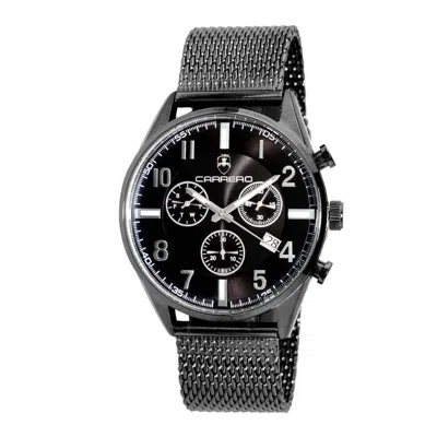 Torino Carrero C1b5275bkj1 Chronograph Black Dial Men's Watch C1b5275bkj