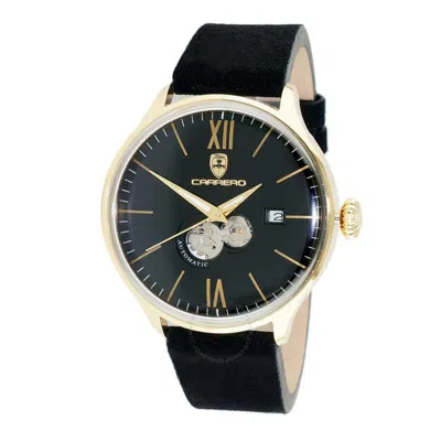 Torino Carrero C1g1780-bkj1 Black Dial Men's Watch C1g1780-bkj In Black / Gold