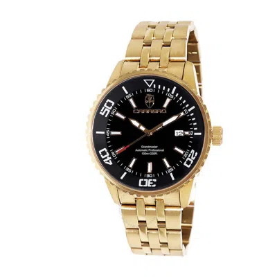 Torino Carrero C1g4345bkj1 Black Dial Men's Watch C1g4345bkj In Black / Gold