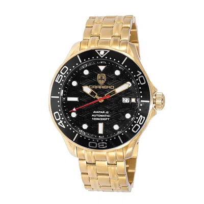 Torino Carrero C1g6161bkj1 Black Dial Men's Watch C1g6161bkj In Black / Gold