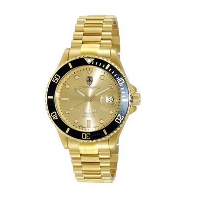 Torino Carrero C1g888gobkj1 Champagne Dial Men's Watch C1g888gobkj In Gold
