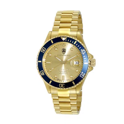 Torino Carrero C1g888gobuj1 Champagne Dial Men's Watch C1g888gobuj In Gold