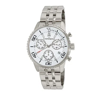 Torino Carrero C1s4343wtj1 Chronograph White Dial Men's Watch C1s4343wtj In Gray