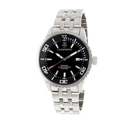 Torino Carrero C1s4345bkj1 Black Dial Men's Watch C1s4345bkj In Black / Silver