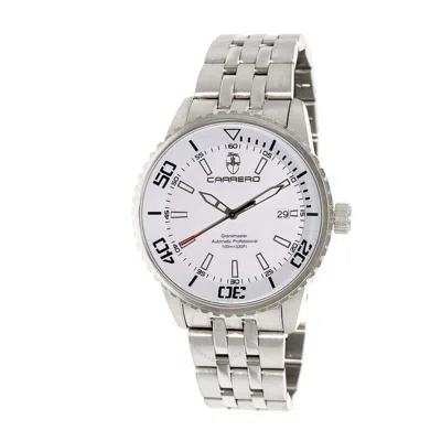 Torino Carrero C1s4345wtj1 White Dial Men's Watch C1s4345wtj In Silver / White