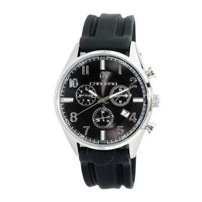 Torino Carrero C1s5275bk-rbj1 Chronograph Black Dial Men's Watch C1s5275bk-rbj In Black / Silver