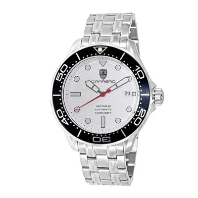 Torino Carrero C1s6161wtj1 White Dial Men's Watch C1s6161wtj In Silver / White