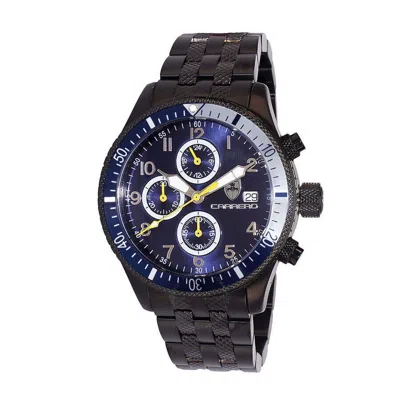 Torino Carrero Cb17733busvj1 Chronograph Blue Dial Men's Watch Cb17733busvj In Black