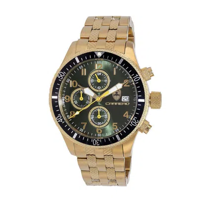 Torino Carrero Cg17733gnj1 Chronograph Green Dial Men's Watch Cg17733gnj In Gold