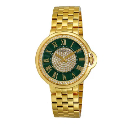 Torino Carrero Cl1g04gnj1 Green Dial Ladies Watch Cl1g04gnj In Gold