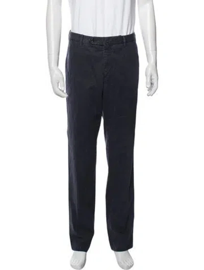 Pre-owned Torino Chinos In Blue
