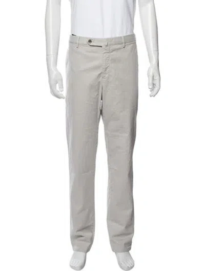 Pre-owned Torino Chinos In Grey