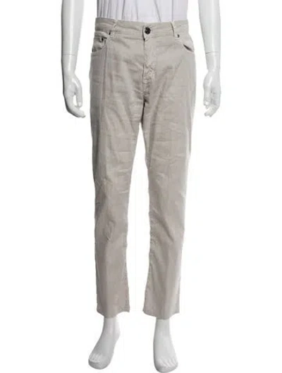 Pre-owned Torino Pants In Gray