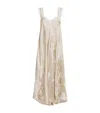 Torlowei Silk Lace Patsy Nightdress In Animal Print