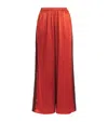 Torlowei Silk Patsy Trousers In Orange