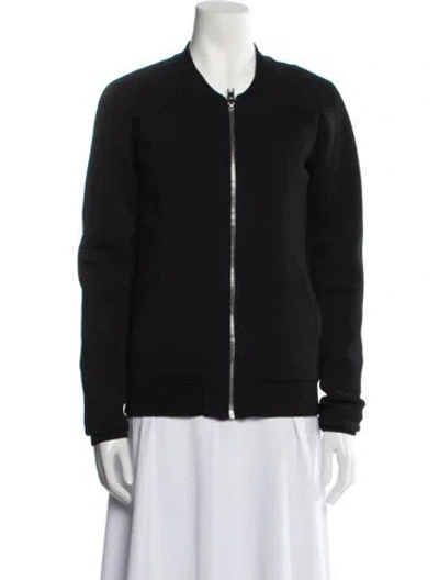 Pre-owned Torn By Ronny Kobo Bomber Jacket In Black