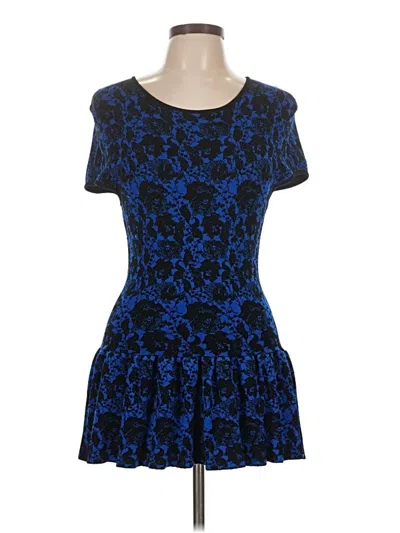 Pre-owned Torn By Ronny Kobo Casual Dress In Blue