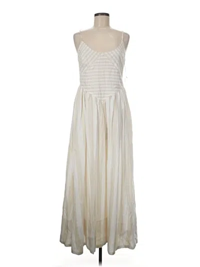Torn By Ronny Kobo Casual Dress In White