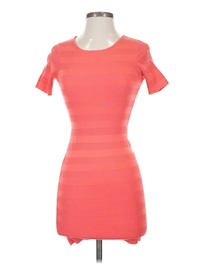 Pre-owned Torn By Ronny Kobo Casual Dress In Orange