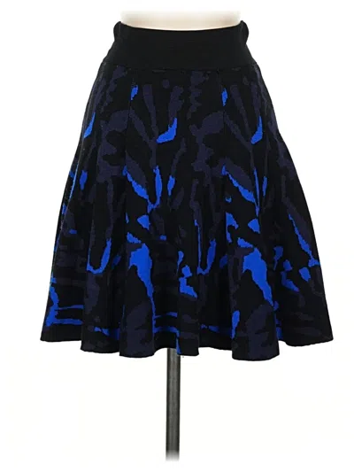 Pre-owned Torn By Ronny Kobo Casual Skirt In Blue