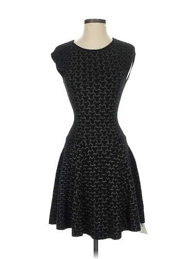 Pre-owned Torn By Ronny Kobo Cocktail Dress In Black