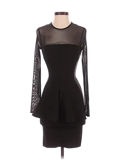 Pre-owned Torn By Ronny Kobo Cocktail Dress In Black