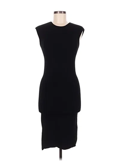 Pre-owned Torn By Ronny Kobo Cocktail Dress In Black