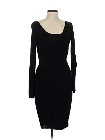 Pre-owned Torn By Ronny Kobo Cocktail Dress In Black